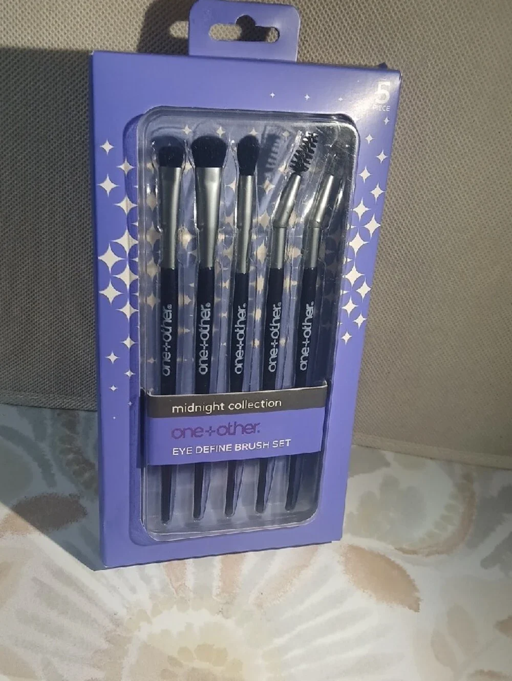 Midnight Collection Purple Eye Define Brush Set - 5 Piece